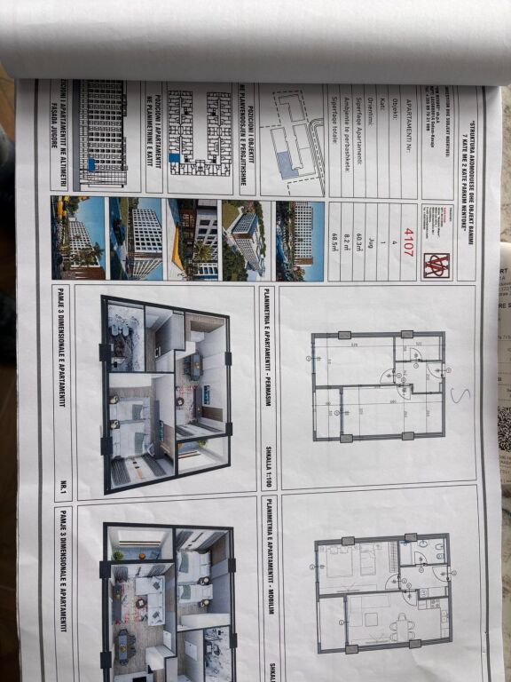 SHITEN APARTAMENTE 1+1 - 2+1 VM RESIDENC