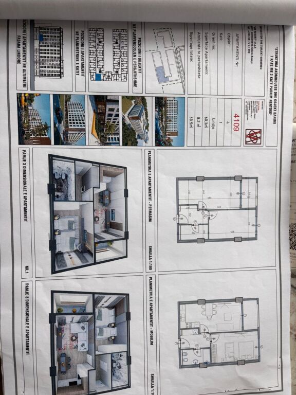 SHITEN APARTAMENTE 1+1 - 2+1 VM RESIDENC