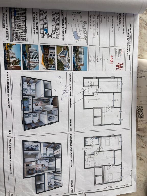 SHITEN APARTAMENTE 1+1 - 2+1 VM RESIDENC