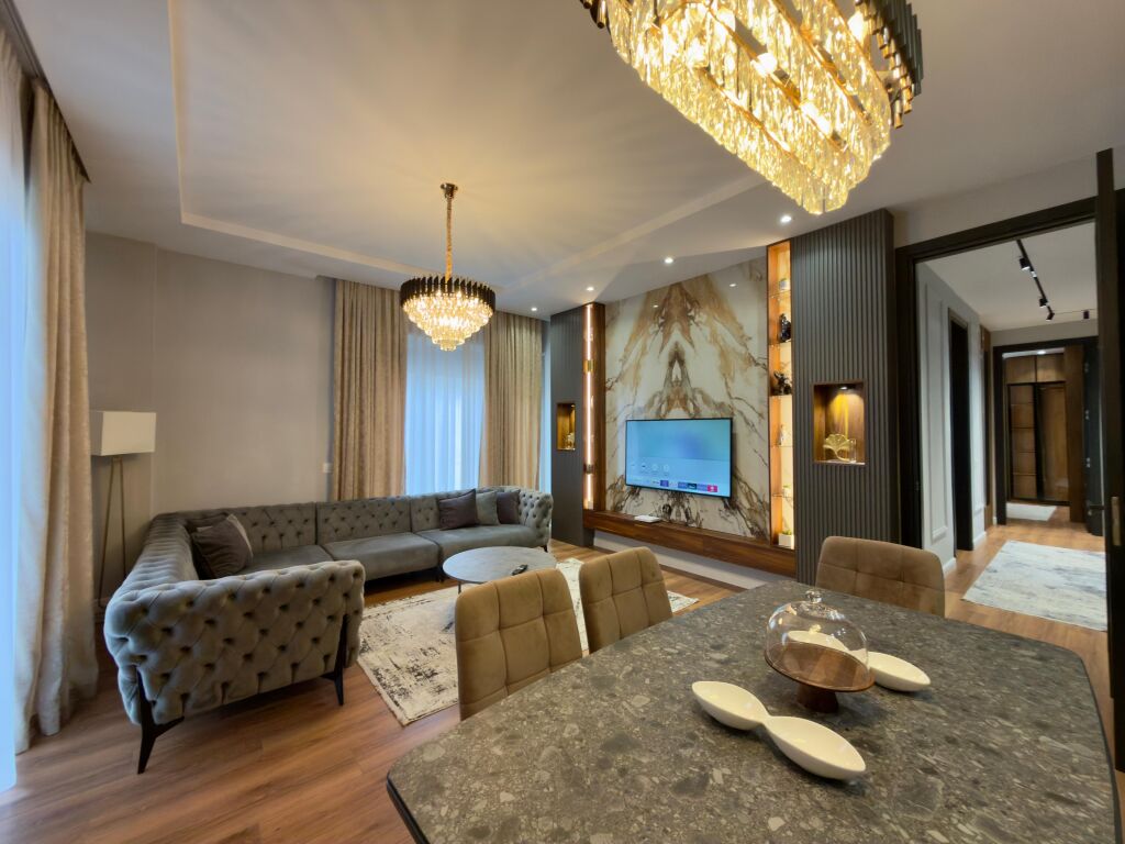 Apartment 2+1+2 Bathrooms for Rent, “Residenca Secret Garden”, TEG, Tirana