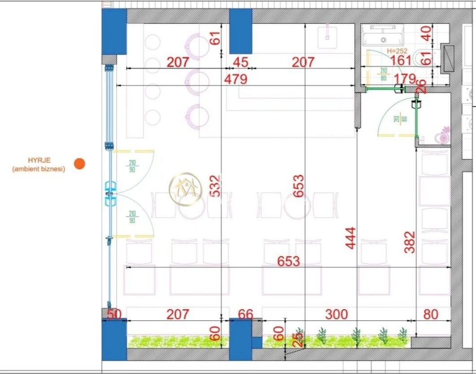 Rent | Business Premises | Barrikadave Street | 700 €/month