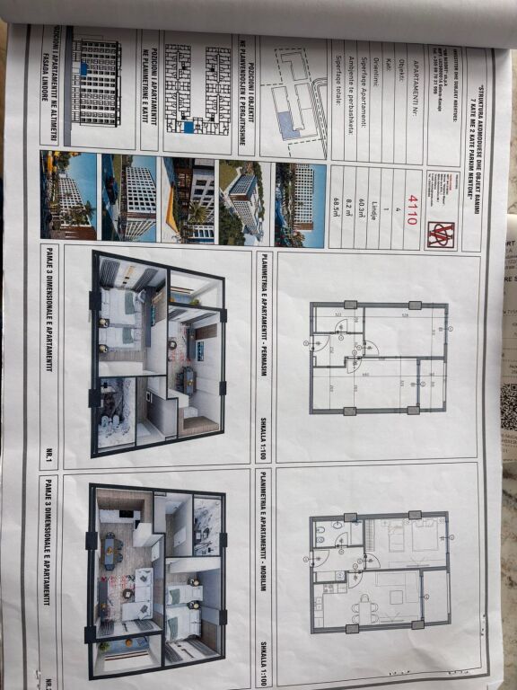 SHITEN APARTAMENTE 1+1 - 2+1 VM RESIDENC