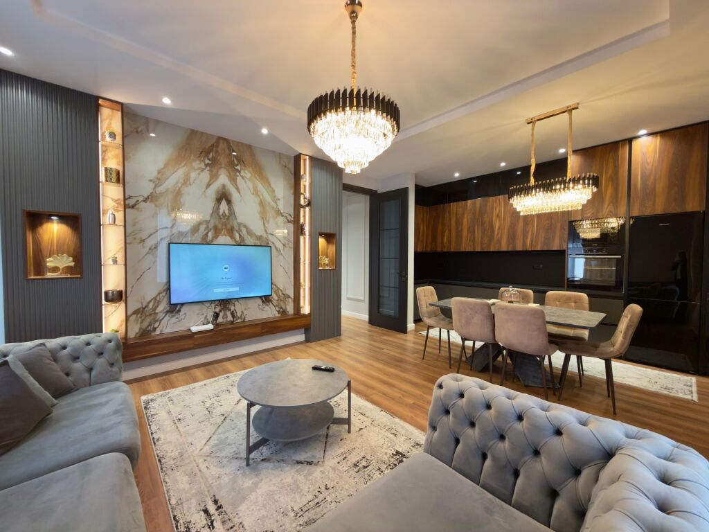 Apartment 2+1+2 Bathrooms for Rent, “Residenca Secret Garden”, TEG, Tirana