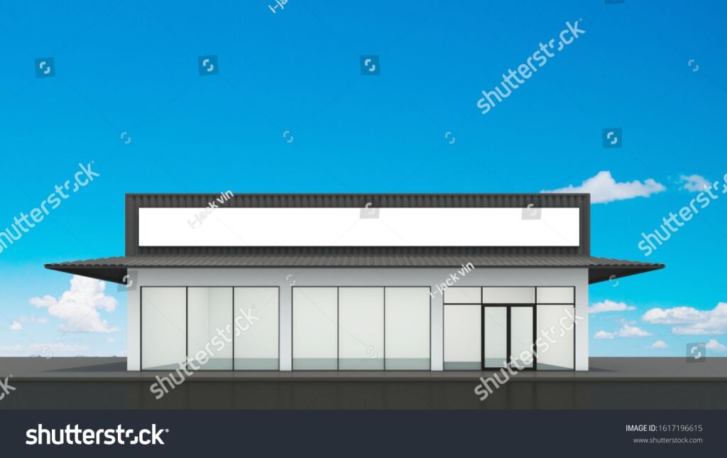 Ambient komercial ne shitje buze rruge ne Fresk