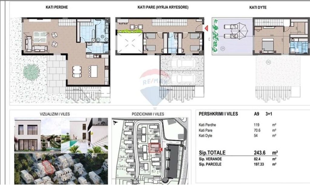 FARCA LAKE, TERFILI RESIDENCE, VILLA FOR SALE