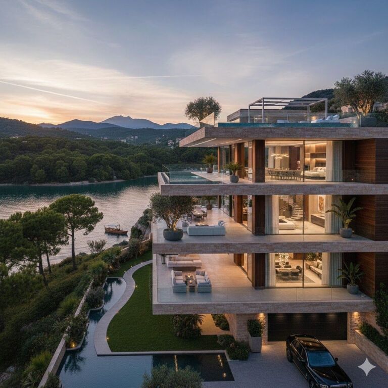 🏛️EKSKLUZIVE SHITET VILE ☄️ME ARKITEKTURE UNIKE NE TIRANE🔥