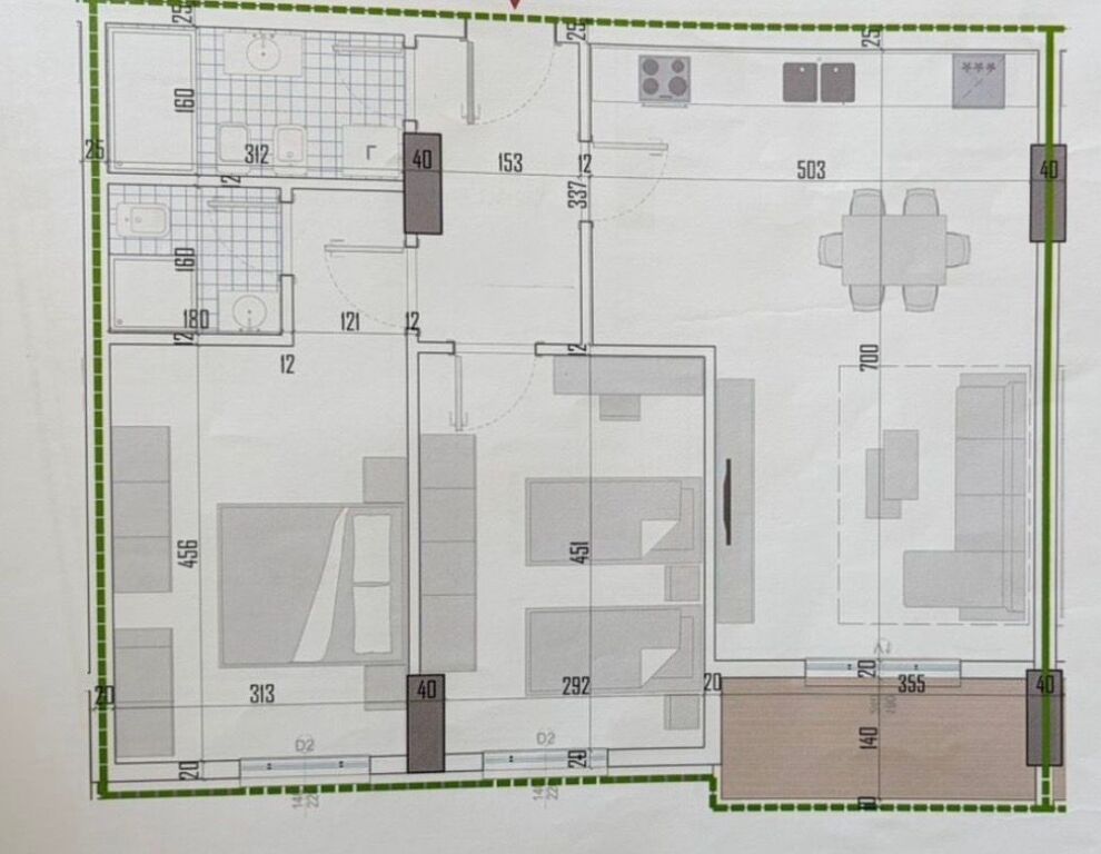 ✨Apartment 2+1+2 for Sale | 📍Institute, Arborea Residence