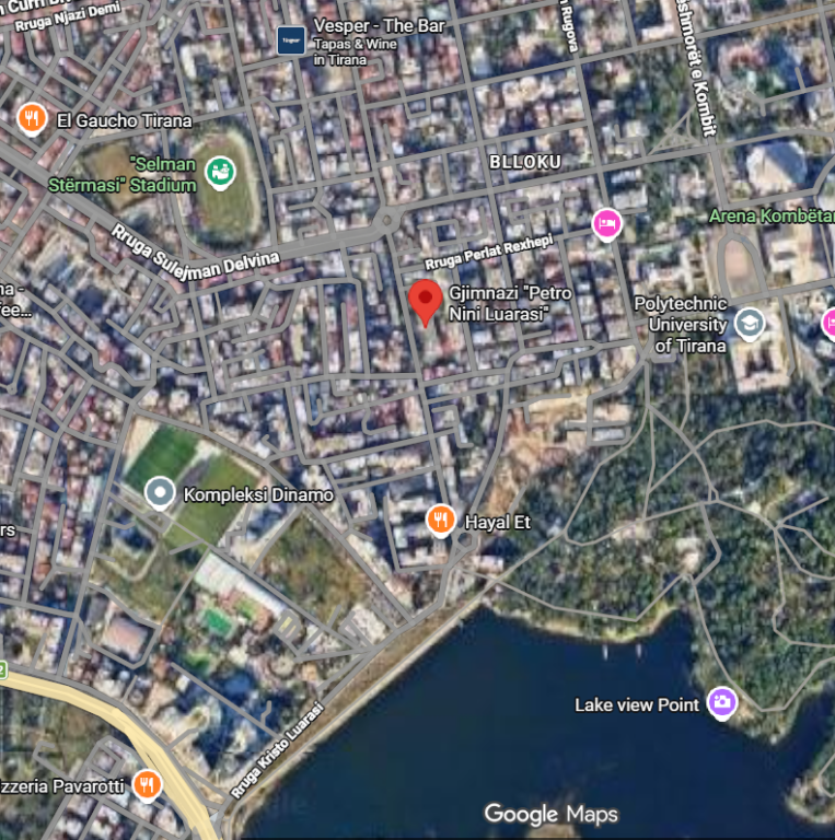 🍸 Shitet Lokal / Lounge – pranë Gjimnazit “Petro Nini Luarasi”