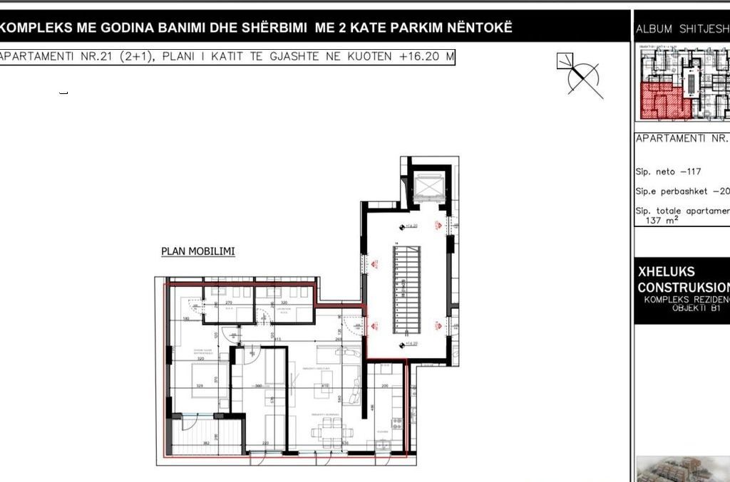 SHESIM 2+1+2 TEK KOMPLEKSI XHELUKS PRANE XIBRAKUT, RR. ELBASANIT !