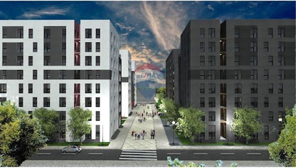 Apartment 2+1+2 for sale at the former Customs in the Tirana New Entry complex