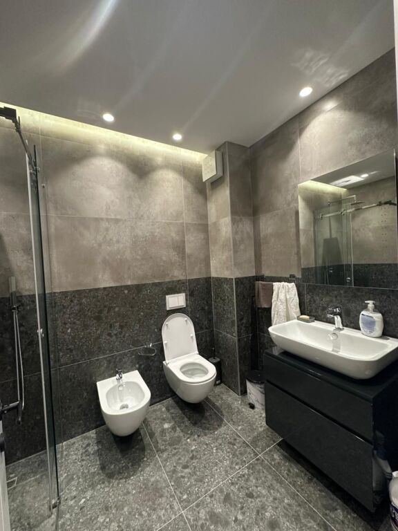 🏢Laprake, Dritan Hoxha Street, apartment for rent, 2+1+2+parking space, furnished. 1,300Euro