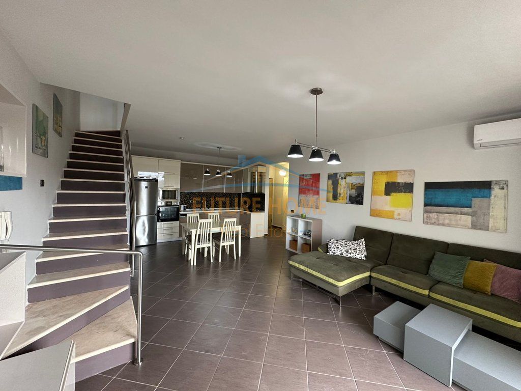 Sale, Duplex 2+1+2, Residence "Kodra e Diellit 1", Tirana. PLUS64061