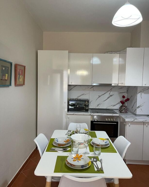 2+1 apartment for rent in Bllok near Petro Nini.