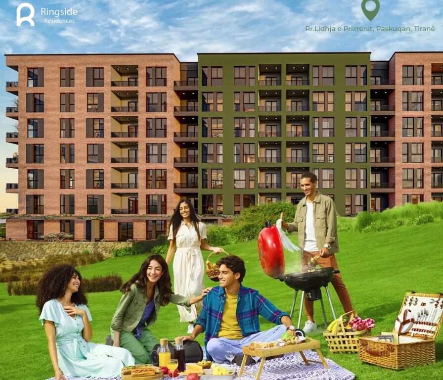 Shitet Apartament 1+1 RingSide Residence, Paskuqan