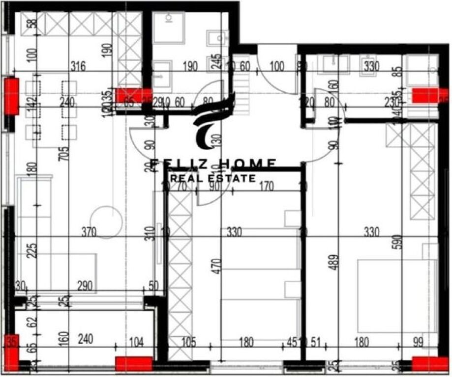 FOR SALE APARTMENT 2+1 PASKUQAN 127,100 EURO