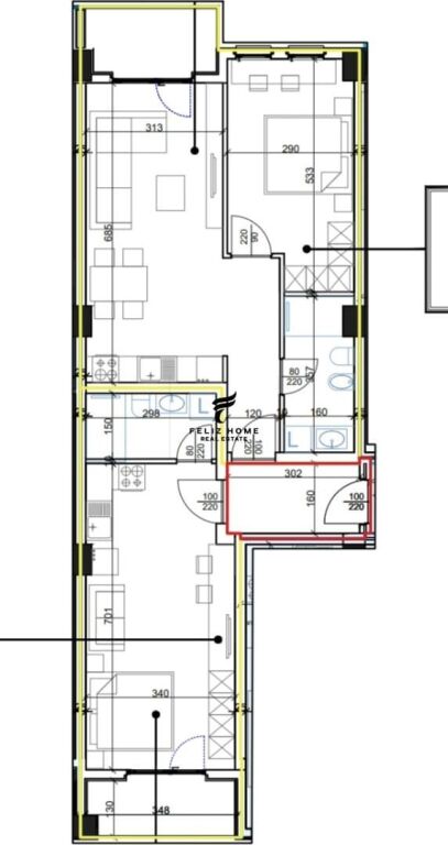 FOR SALE APARTMENT 1+1 AND STUDIO LAPRAKE 190,000 EURO