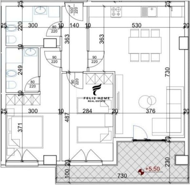 VENDESI APPARTAMENTO 2+1 LAPRAKE 187.000 EURO