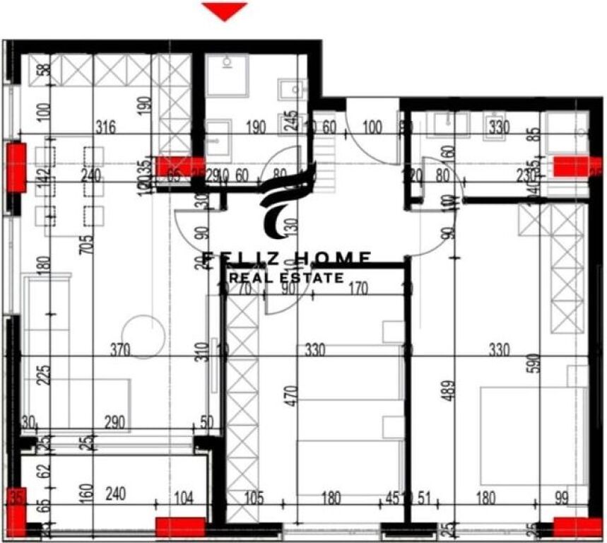 FOR SALE APARTMENT 2+1 PASKUQAN 127,100 EURO