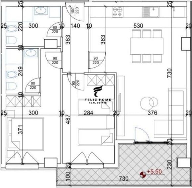 VENDESI APPARTAMENTO 2+1 LAPRAKE 187.000 EURO