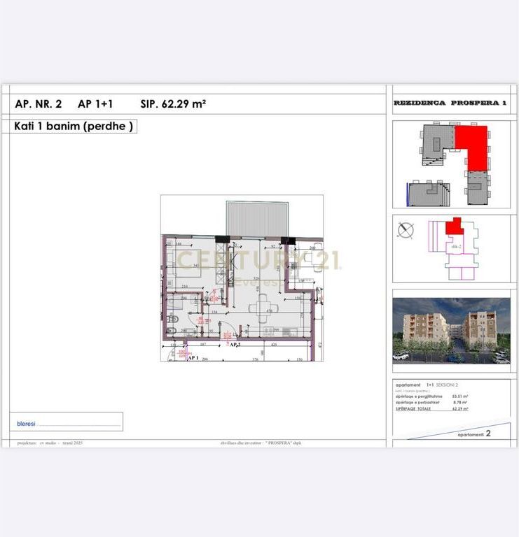 KOMPLEKSI KODRA E LIQENIT NE PASKUQAN, APARTAMENT 1+1