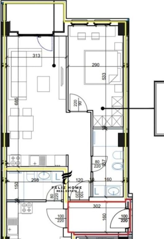 FOR SALE APARTMENT 1+1 AND STUDIO LAPRAKE 190,000 EURO