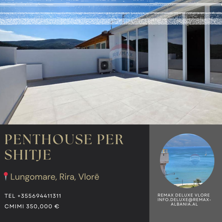 Luxury Penthouse for Sale – Lungomare, Vlorë