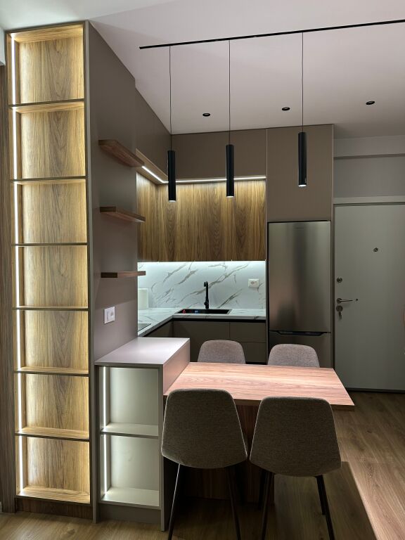 Apartament 1+1 me qera Rezidenca OxA Fresk (Rr. Dalip Topi) 45.000 Leke