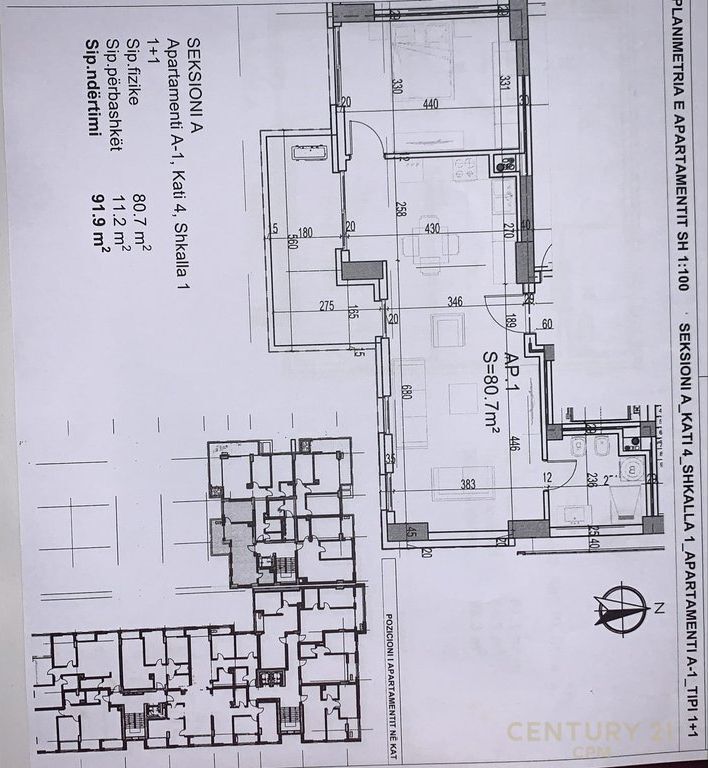 SHITET APARTAMENT NE LINJE TE PARE NE LUNGOMARE TEK REZIDENCA POSEIDON