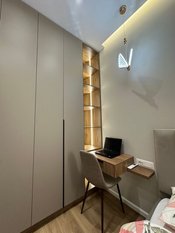 Apartament 1+1 me qera Rezidenca OxA Fresk (Rr. Dalip Topi) 45.000 Leke