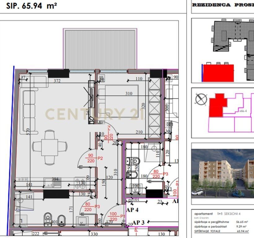 Paskuqan-Shesim apartament 1+1