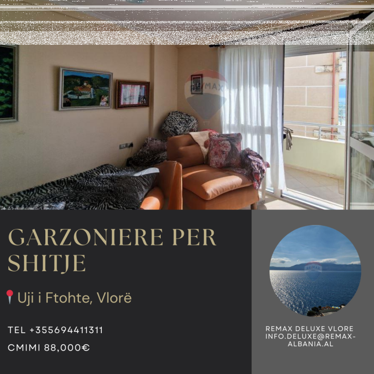 1+1 Studio Apartment for Sale