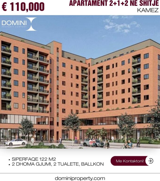 Appartamento 2+1+2 in vendita, Kamez