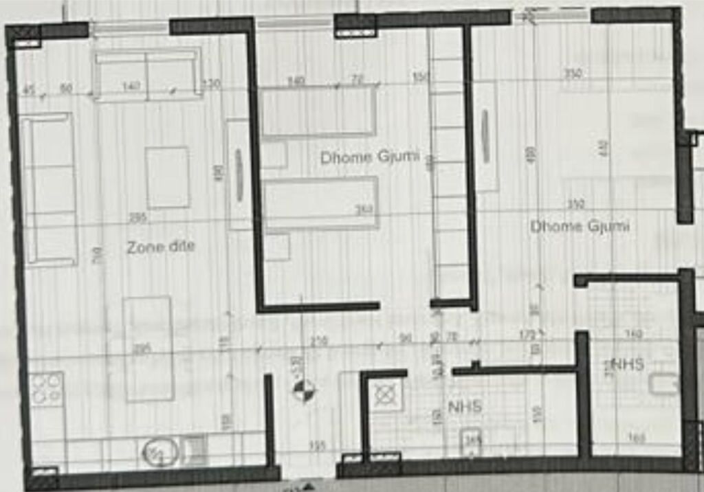 APPARTAMENTO 2+1+2 IN VENDITA A SAUK VECCHIO PRESSO LA RESIDENZA "PORTA TIRANA E RE"!
