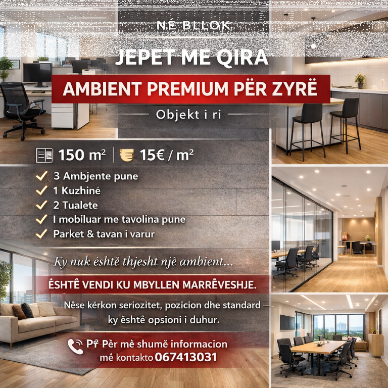 Ambejnt për Zyrë. 📍 Bllok