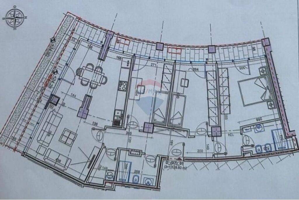 APARTAMENT 3+1+2+2 POSTE PARKIMI TE LAKE VIEW