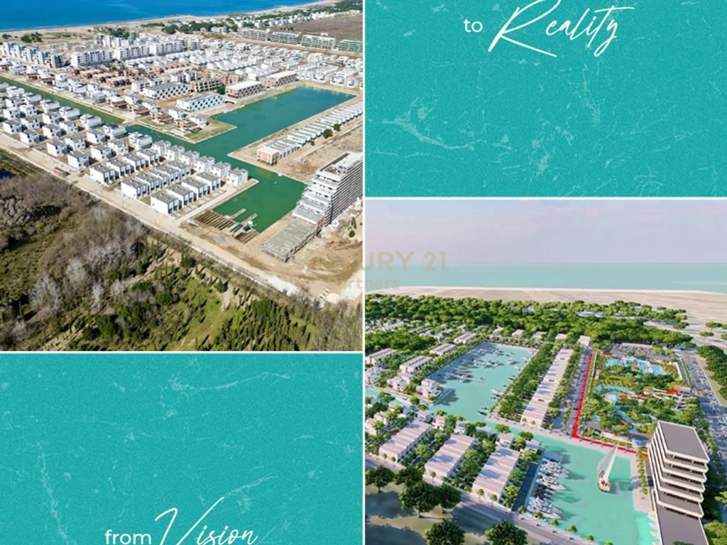 SHESIM VILË ME OBORR, NË KOMPLEKSIN “TURQUOISE MARINA”! 575,000 €