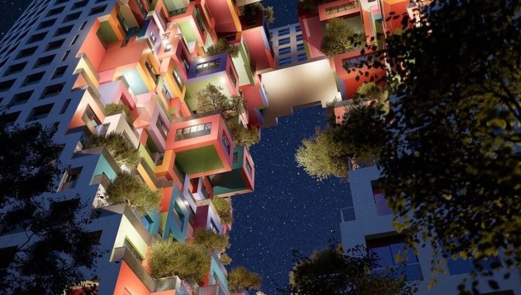 📌 Shitet Apartament 1+1 tek Tirana Boulevard – Bulevardi i Ri