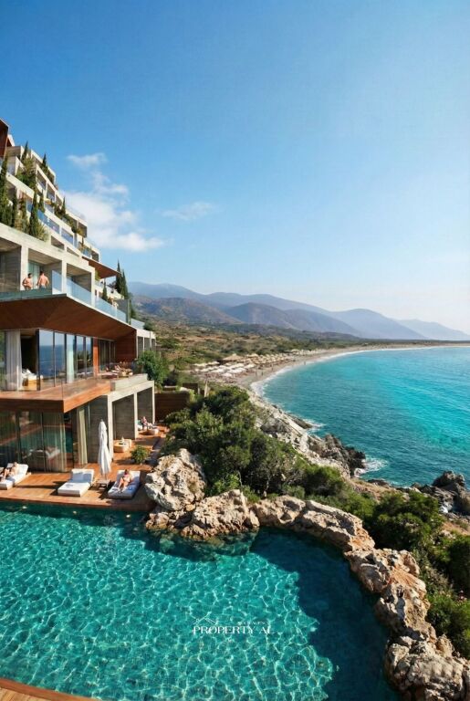 Apartment With Sea View For Sale In Borsh