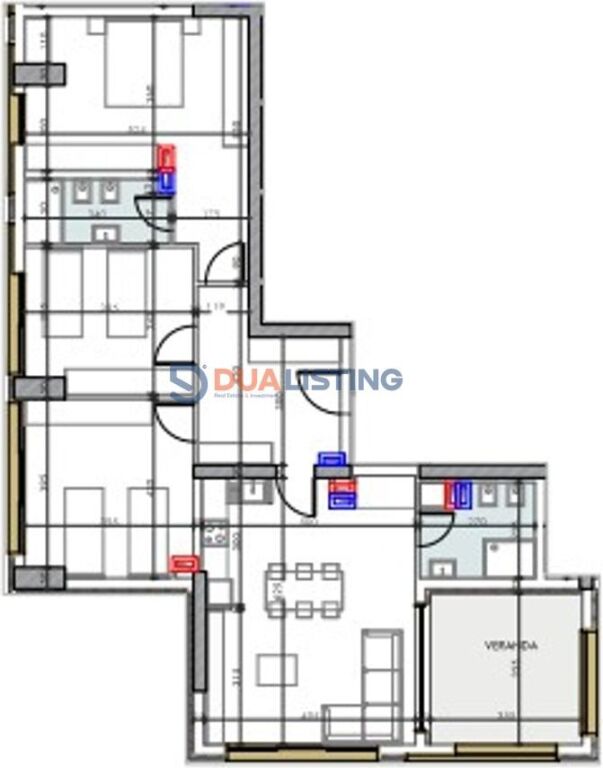 Shesim apartament 3+1+2 tek Kulla AFA, Pazari i ri!
