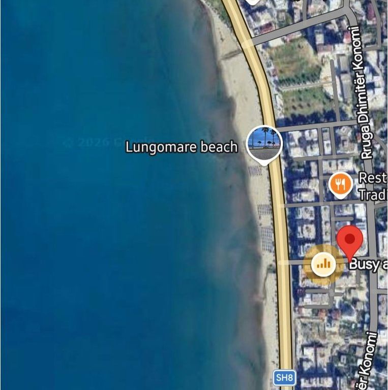 OKAZION SHITET APARTAMENT 2+1+2 &amp; VERANDE NE VLORE-LUNGOMARE 207,000 €