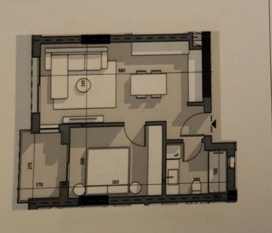 💥 Occasione 1450€/m2 | ✨Appartamento 1+1 in Vendita | 📍5 Maji, Complesso Ajka