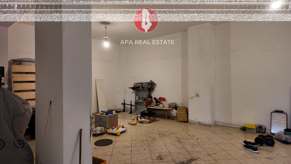 Empty shop for rent  📍 Location: "Kol Indromeno" Street 1 min from "TV Klan" & European University - 3 min from "Brryli"