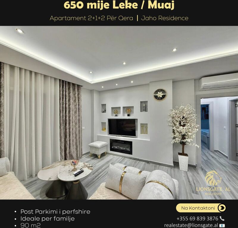 Apartment 2+1+2 for rent