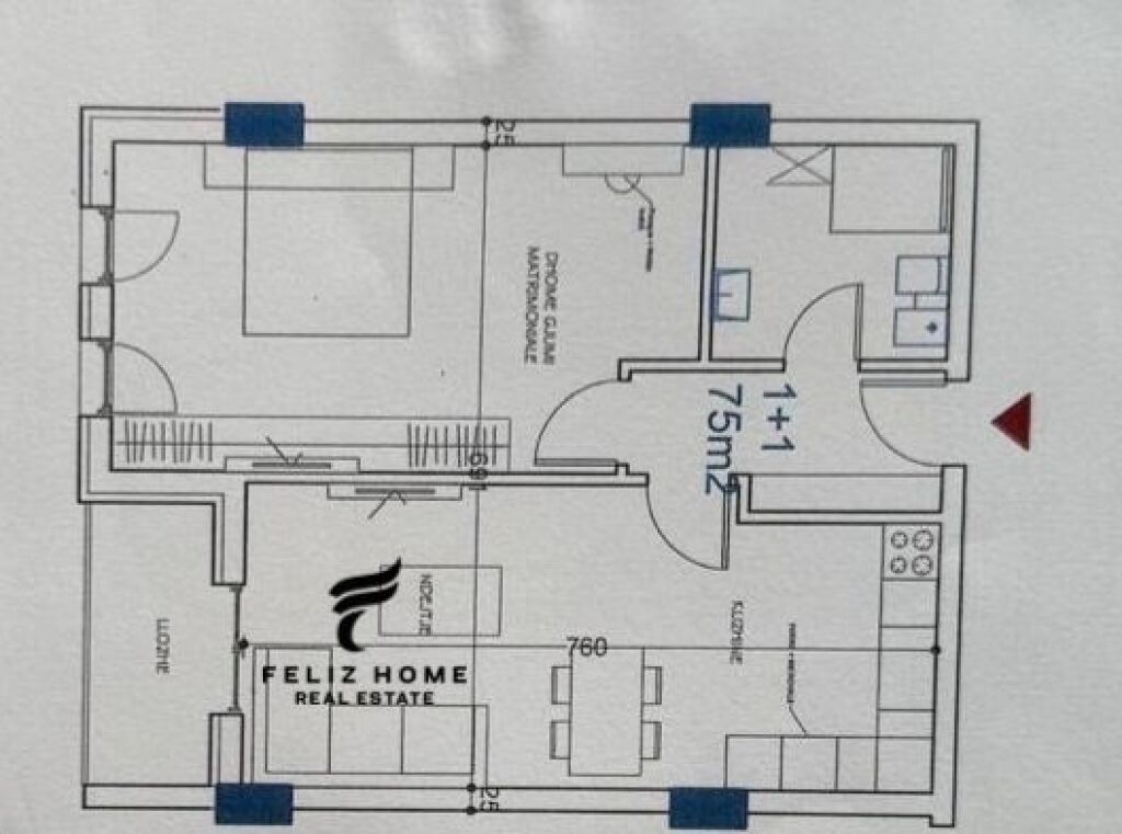 SHITET APARTAMENT 1+1 BABRRU 87.000 EURO