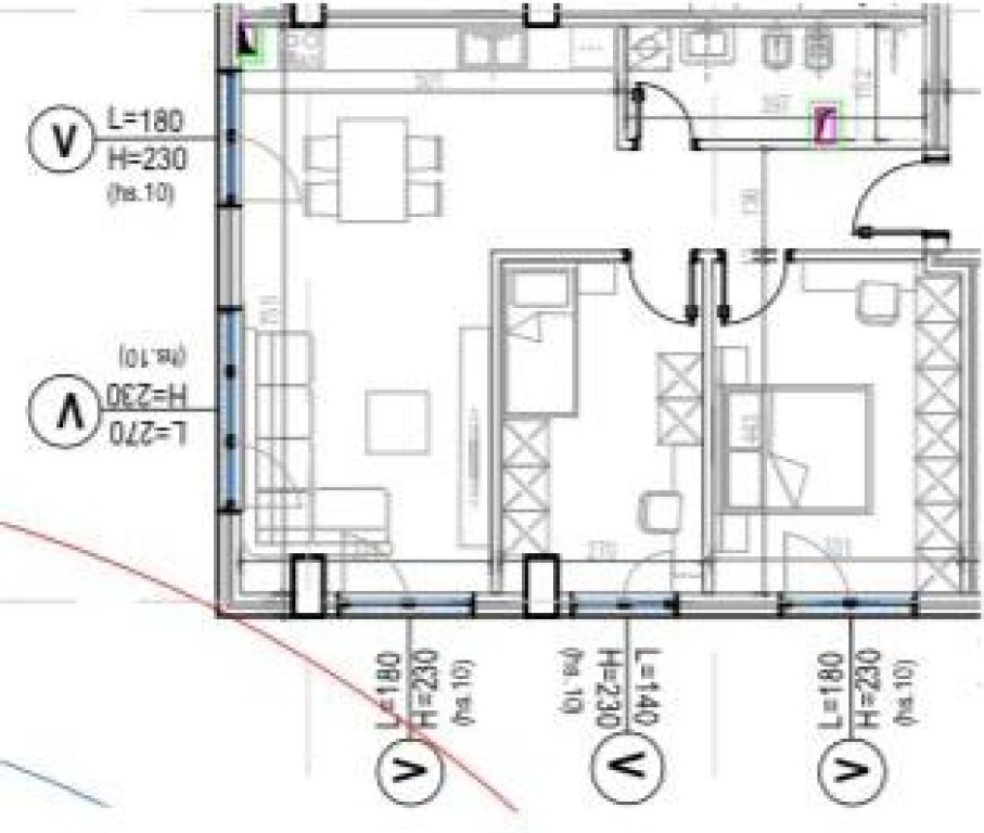 SHITET APARTAMENT 2+1 KODRA DIELLIT 165.600 EURO
