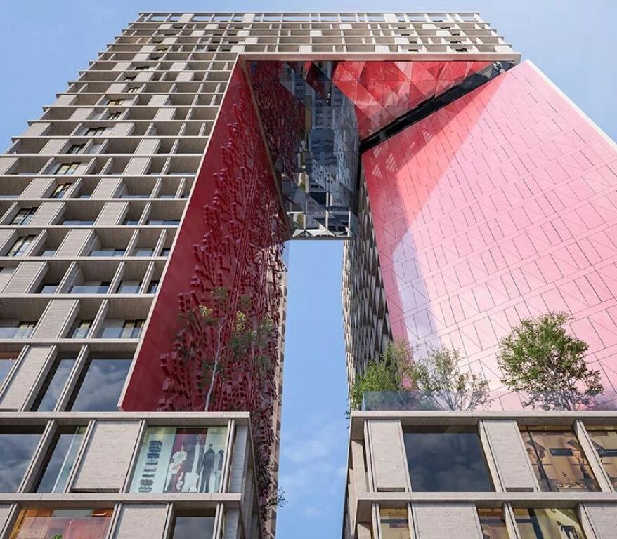 2+1 apartment for sale at United Tower in the Commune of Paris.