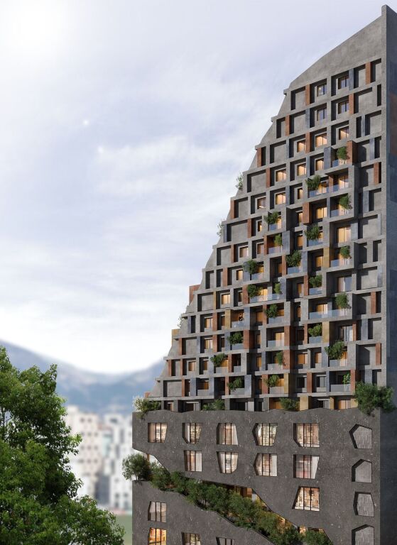 Apartament 2+1 per shitje tek TDT Residence tek Komuna e Parisit.