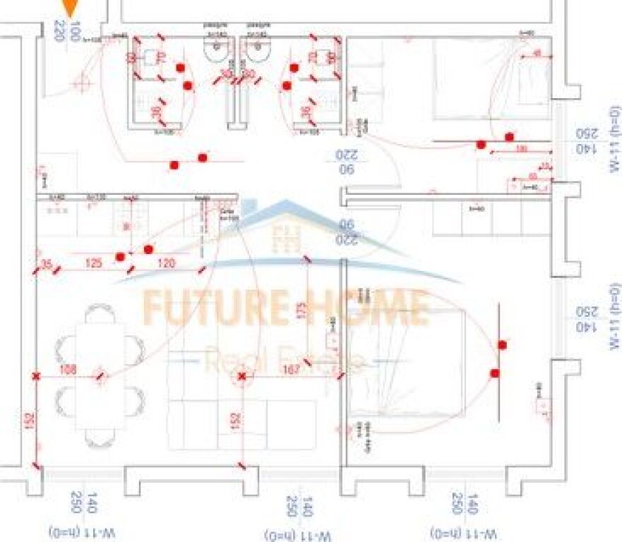 Shitet, Apartament 2+1+2, Rezidenca "Porta Tirana e Re"