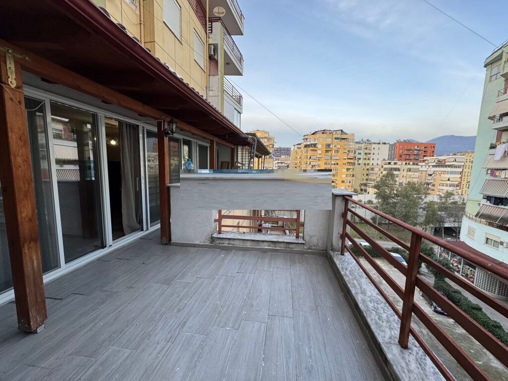 FOR RENT 1+1 APARTMENT WITH VERANDA BY THE STREET KODRA E DIELLIT|BOTANICAL GARDEN!