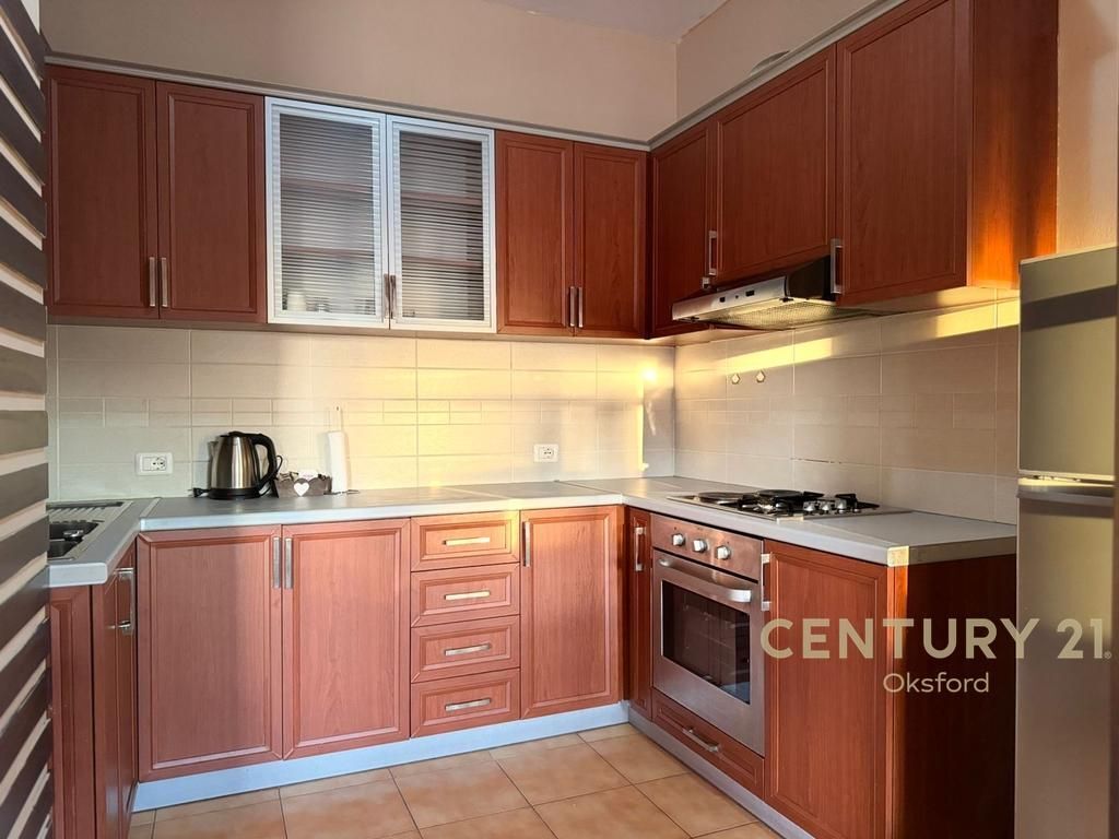 We rent out a 1+1 apartment with parking space, at "Rruga e Barrikadave", Tirana!